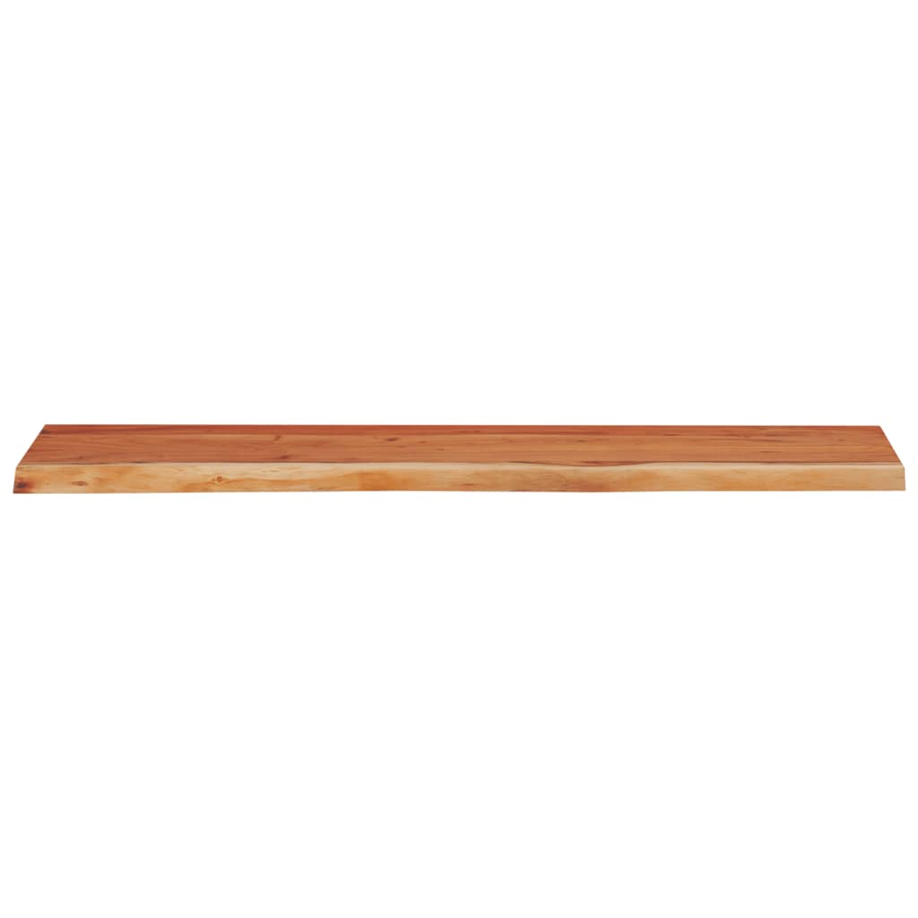 Raft perete 110x30x2,5cm dreptunghiular lemn acacia margine vie