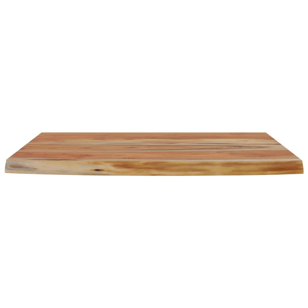 Raft perete 70x40x2,5 cm dreptunghiular lemn acacia margine vie