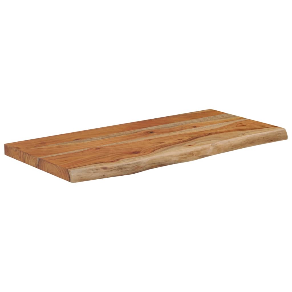 Raft perete 40x20x3,8 cm dreptunghiular lemn acacia margine vie