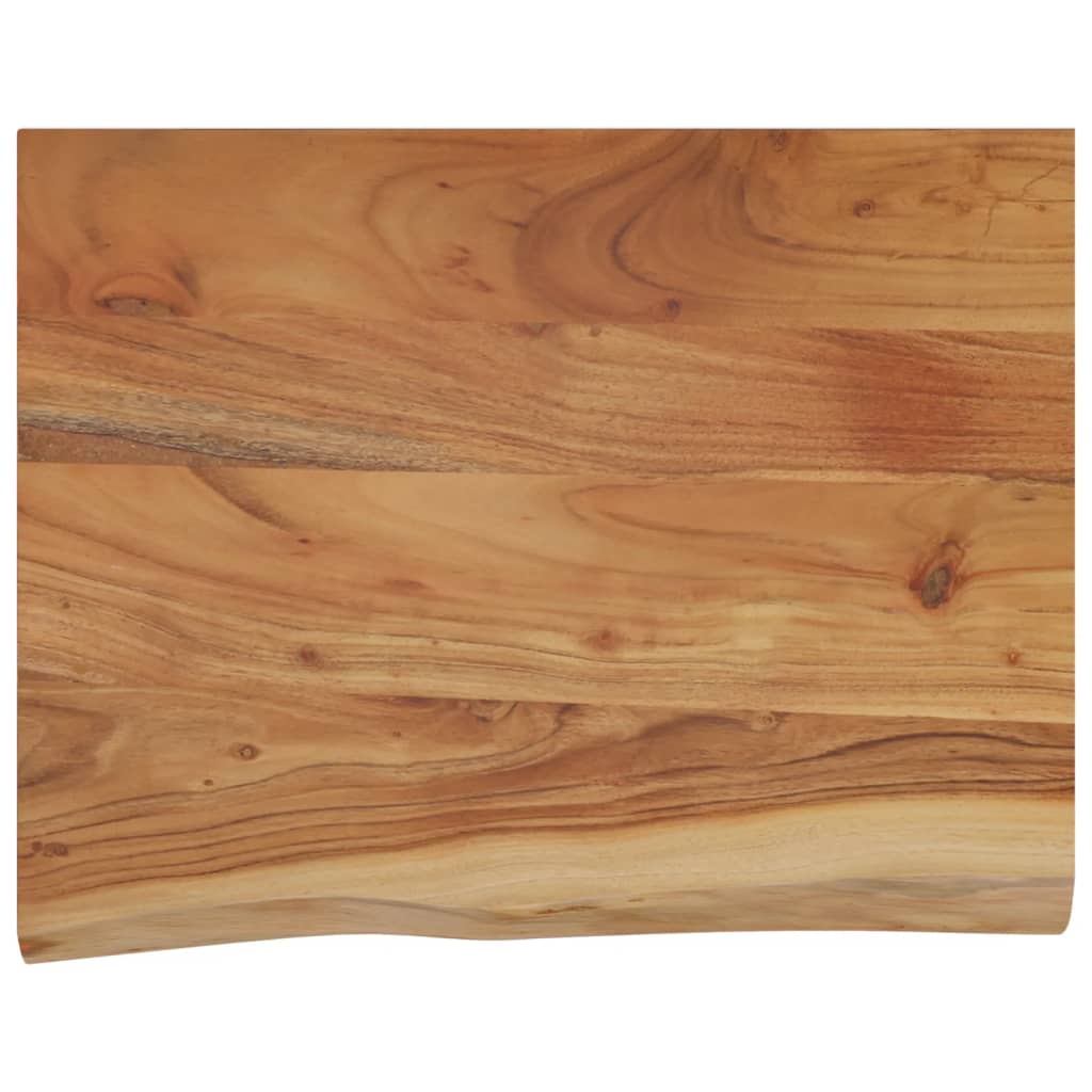 Raft perete 40x30x3,8 cm dreptunghiular lemn acacia margine vie