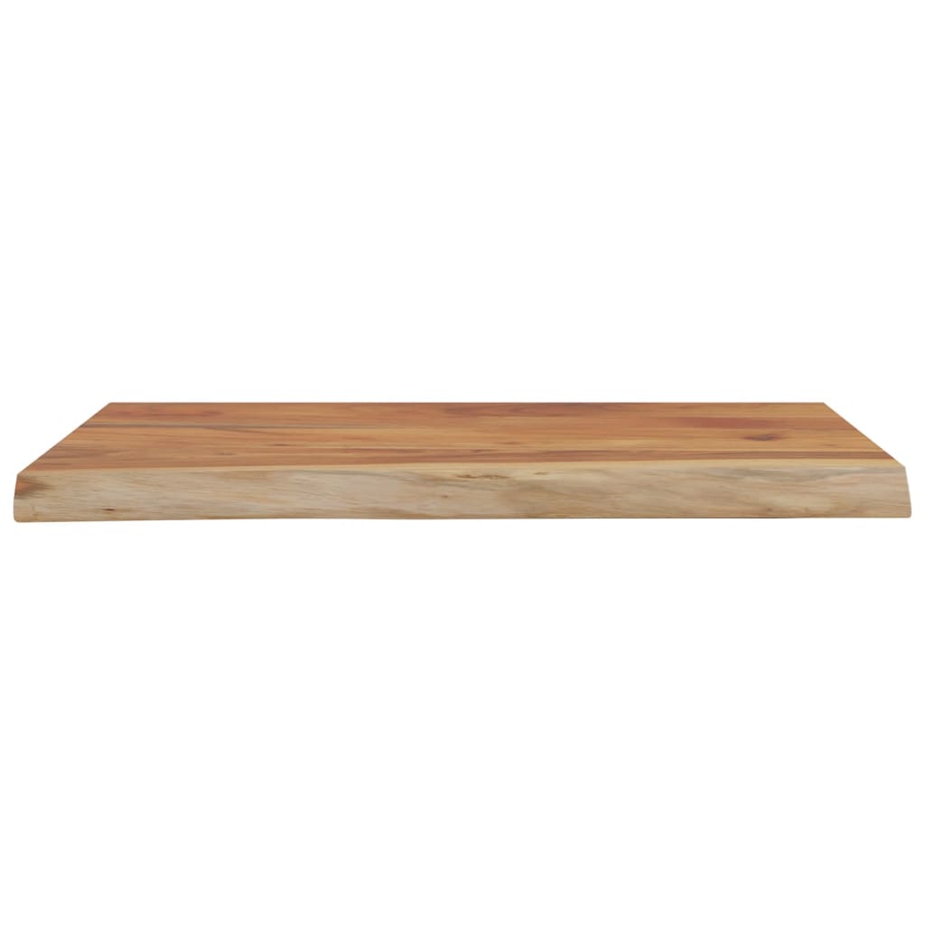 Raft perete 40x30x3,8 cm dreptunghiular lemn acacia margine vie