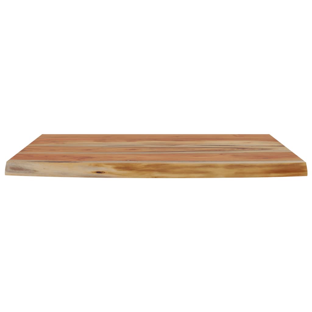 Raft perete 50x30x3,8 cm dreptunghiular lemn acacia margine vie