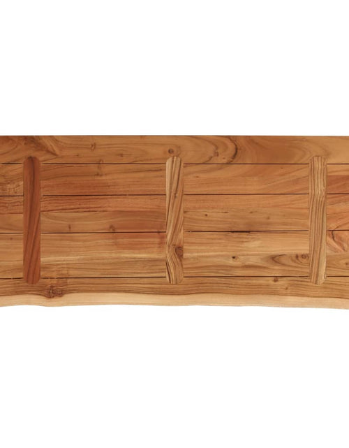 Загрузите изображение в средство просмотра галереи, Blat masă 90x40x3,8 cm dreptunghiular lemn acacia margine vie
