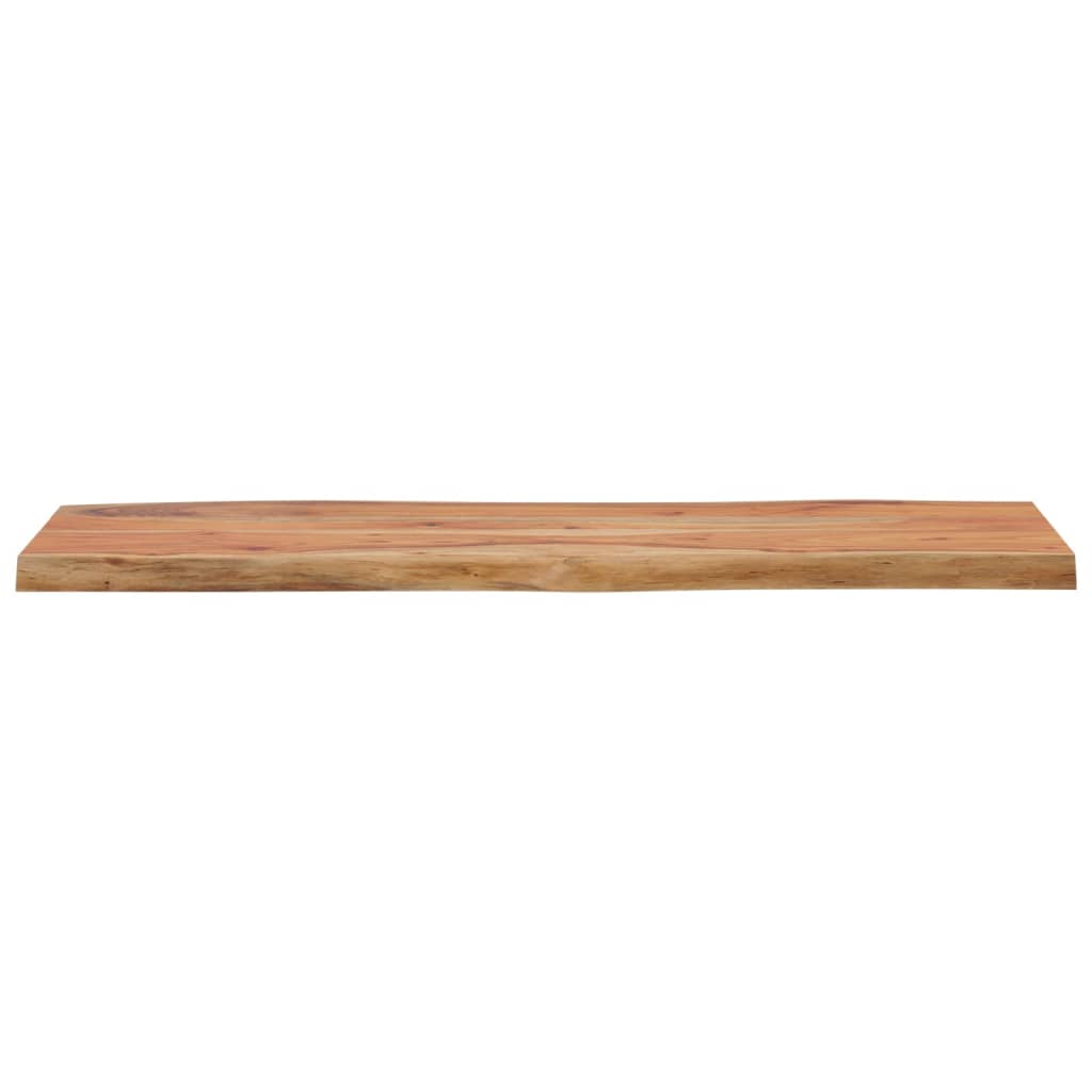 Blat masă 100x40x2,5 cm dreptunghiular lemn acacia margine vie