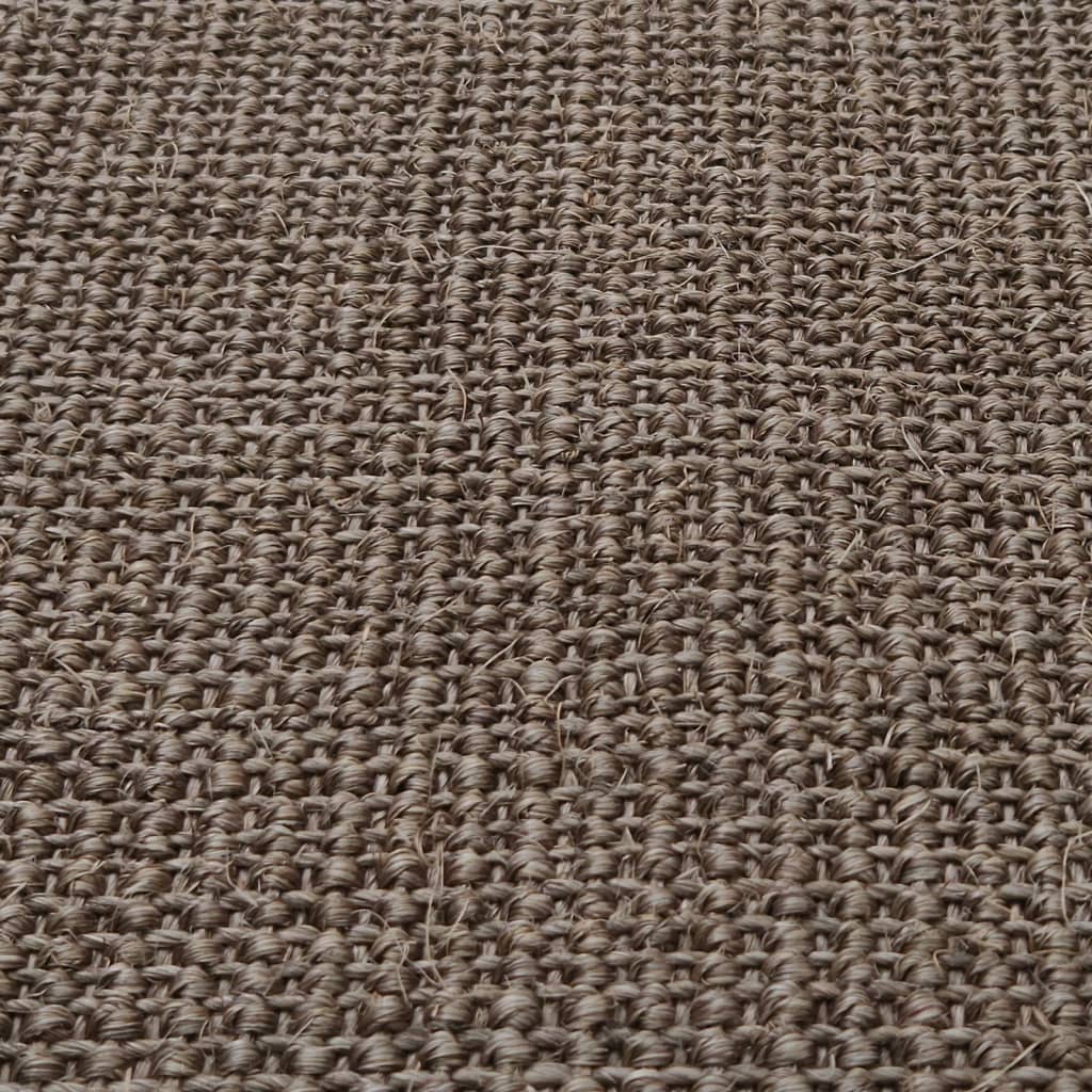 Covor din sisal pentru ansamblu de zgâriat, maro, 66x250 cm