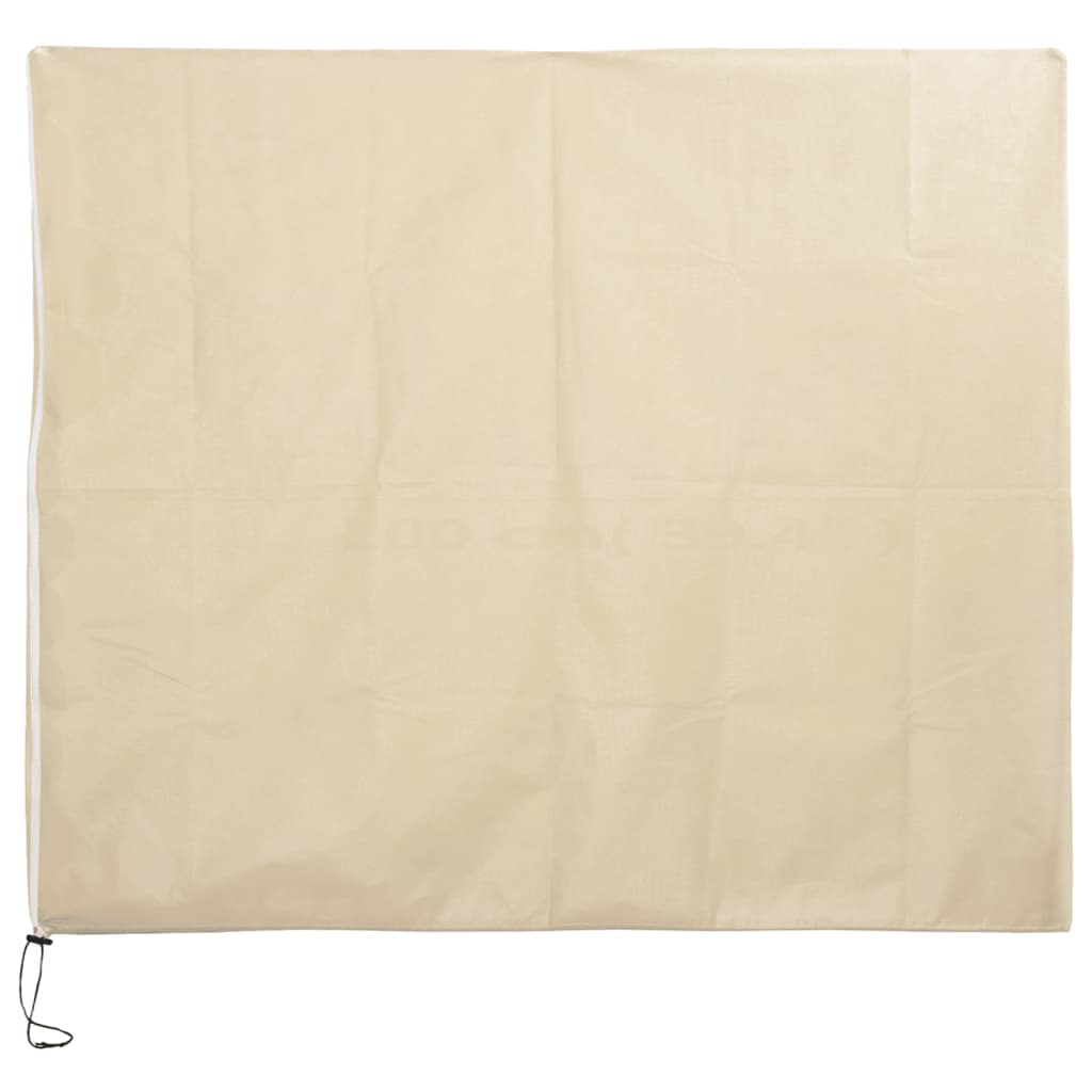 Protecție de fleece plante cu fermoar 10 buc 70 g/m² 2,36x2 m