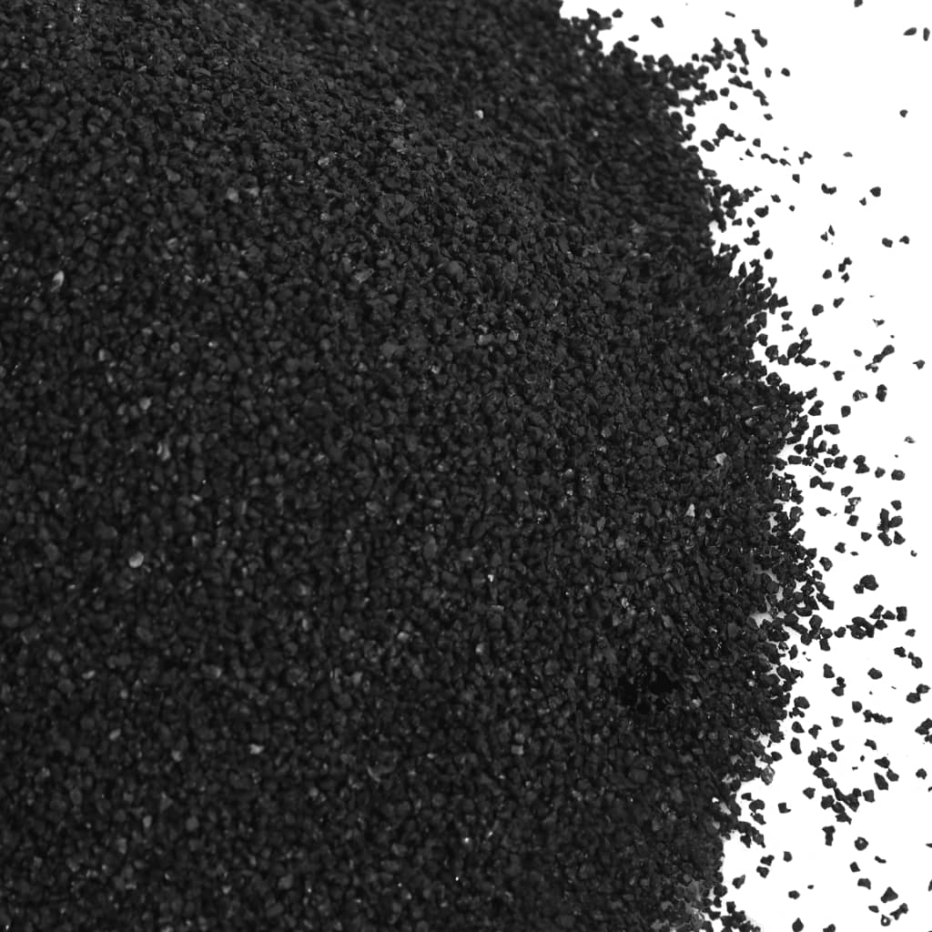 Nisip de acvariu, 25 kg, negru, 0,2-2 mm