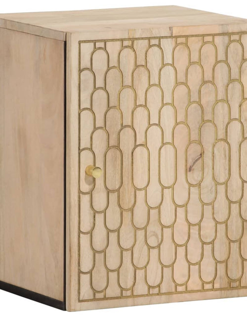 Încărcați imaginea în vizualizatorul Galerie, Dulap de perete de baie, 38x33x48 cm, lemn masiv de mango - Lando
