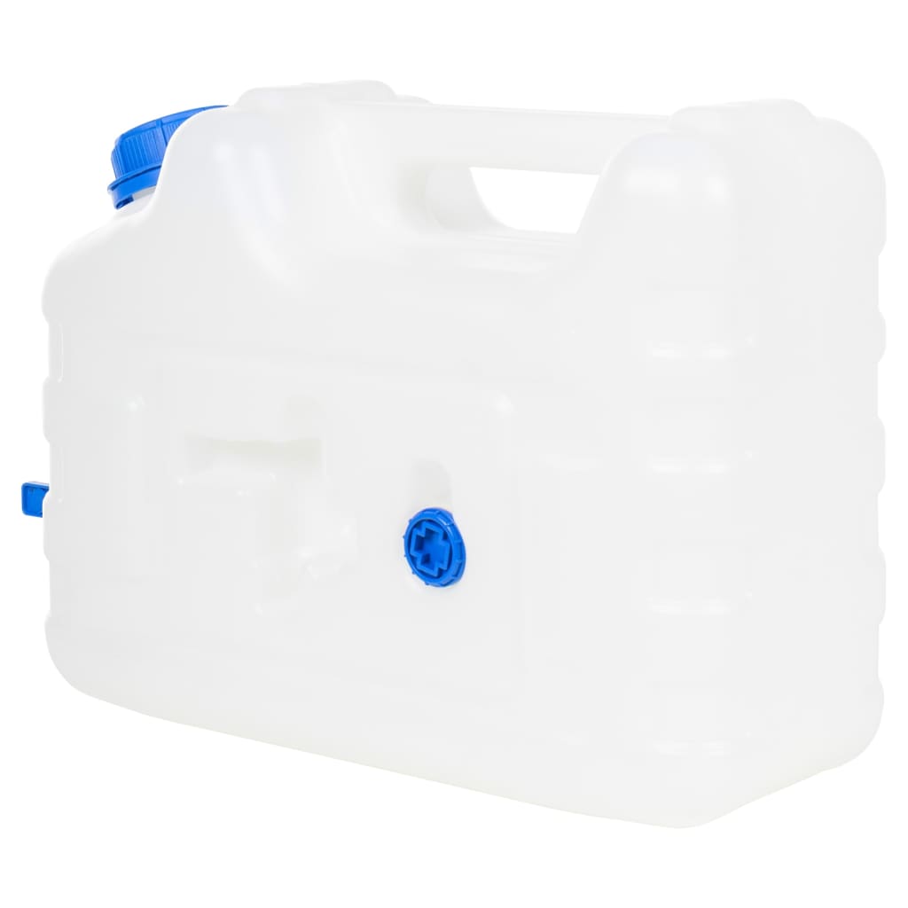 Recipient de apă cu robinet, transparent, 10 L, plastic