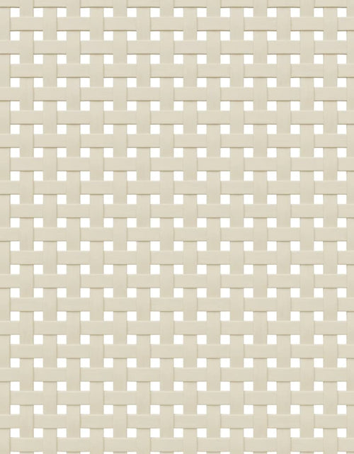 Încărcați imaginea în vizualizatorul Galerie, Noptieră SENJA, aspect ratan alb, 40x35x48 cm, lemn masiv pin
