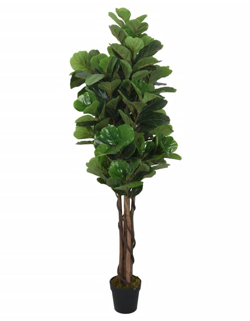 Încărcați imaginea în vizualizatorul Galerie, Smochin artificial cu frunze 232 de frunze 180 cm verde
