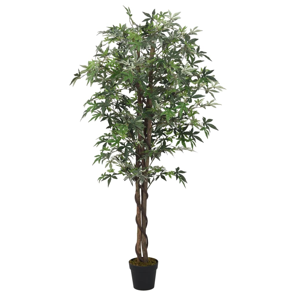 Arbore de arțar artificial 504 de frunze 150 cm verde