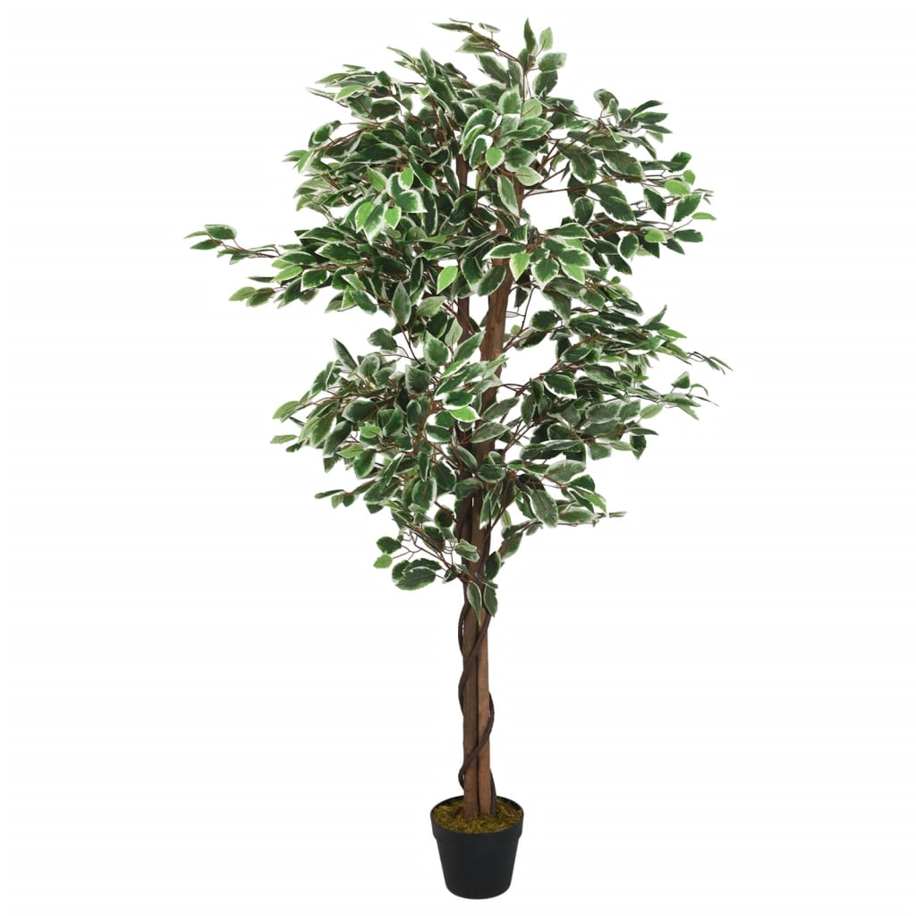 Arbore ficus artificial 378 de frunze 80 cm verde