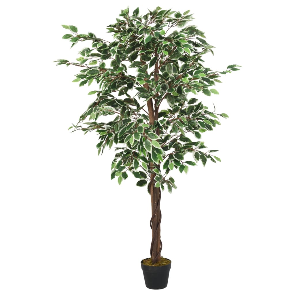 Arbore ficus artificial 1008 de frunze 180 cm verde
