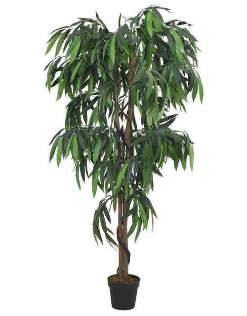 Загрузите изображение в средство просмотра галереи, Arbore de mango artificial 300 de frunze 80 cm verde
