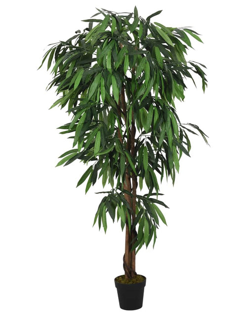 Загрузите изображение в средство просмотра галереи, Arbore de mango artificial 600 de frunze 150 cm verde
