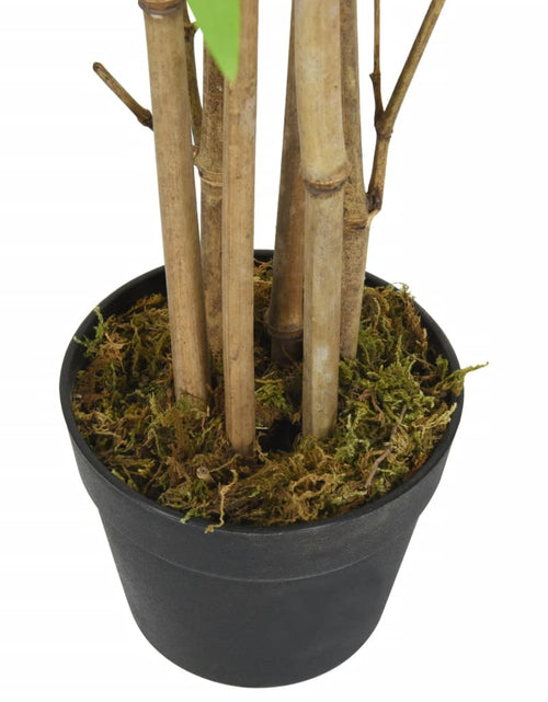 Загрузите изображение в средство просмотра галереи, Arbore din bambus artificial 368 de frunze 80 cm verde
