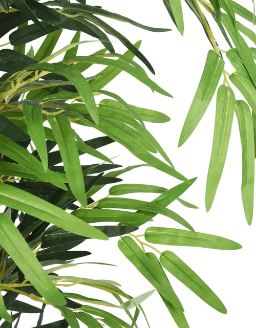 Încărcați imaginea în vizualizatorul Galerie, Arbore din bambus artificial 500 de frunze 80 cm verde
