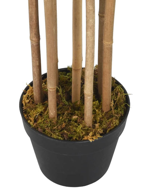 Загрузите изображение в средство просмотра галереи, Arbore din bambus artificial 500 de frunze 80 cm verde
