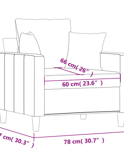 Загрузите изображение в средство просмотра галереи, Canapea de o persoană, Roz, 60 cm, catifea

