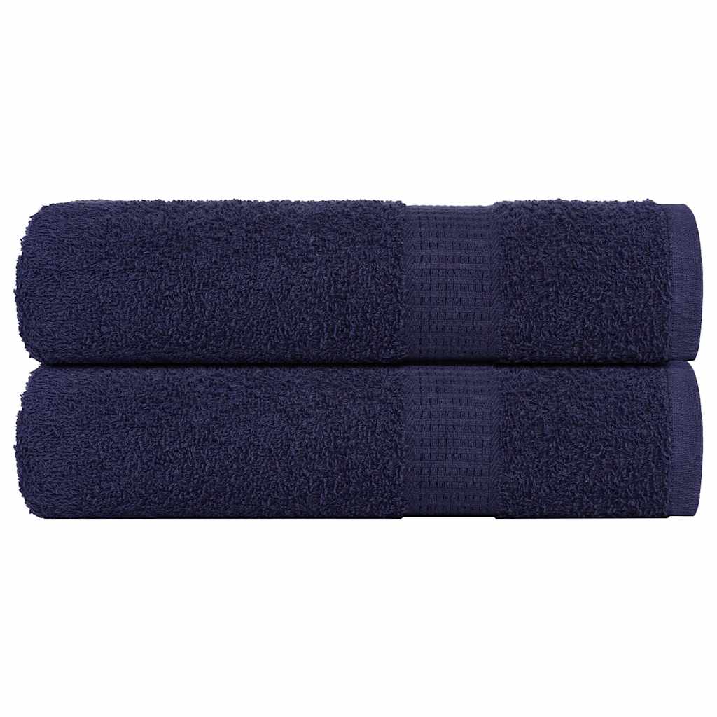 Prosoape de baie 2 buc Bleumarin 100x150cm 360 g/m² 100% bumbac