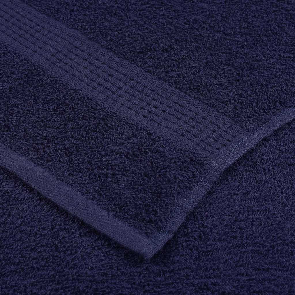 Prosoape 2 buc Bleumarin 100x200 cm 360 g/m² 100% bumbac