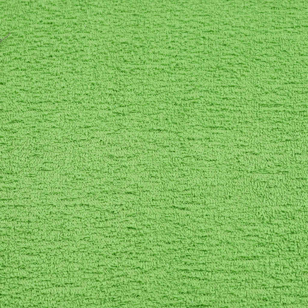 Prosoape saună 10 buc Verde măr 80x200 cm 360 g/m² 100% bumbac