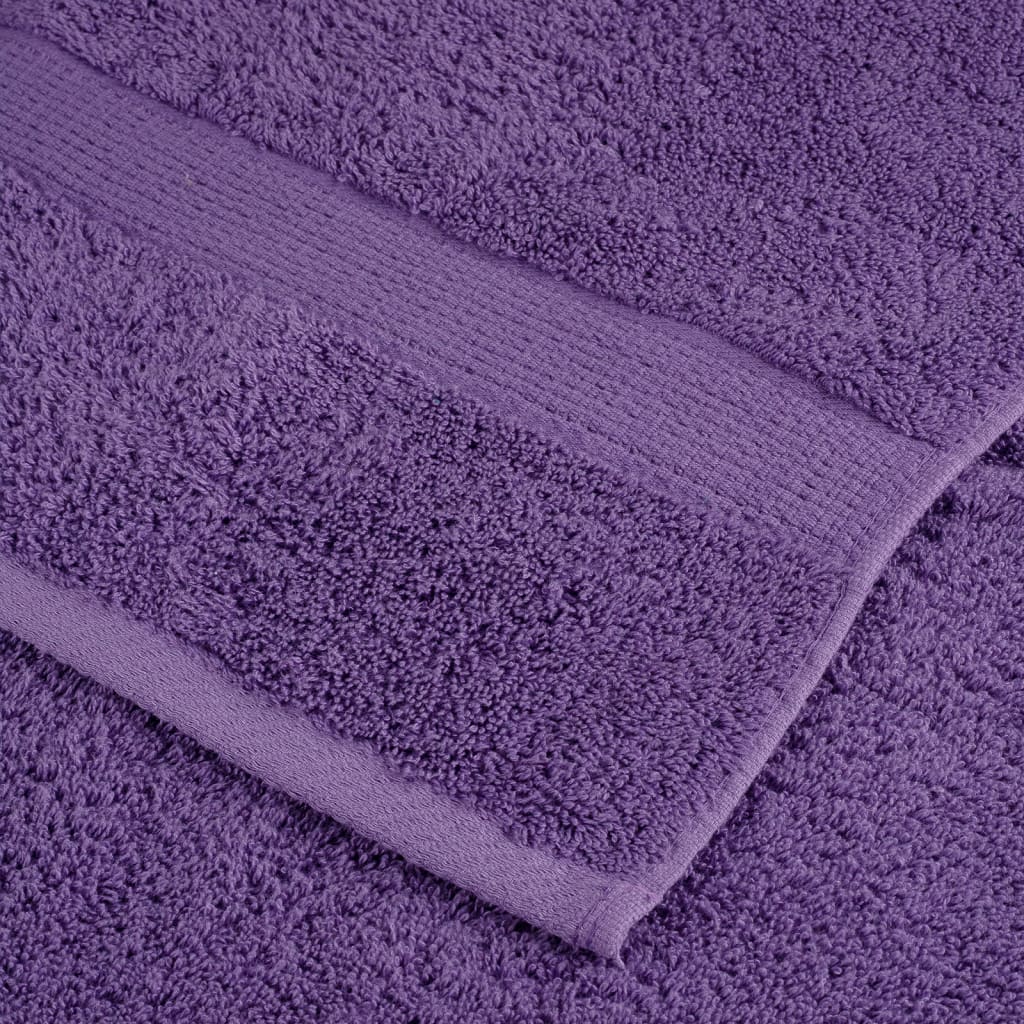 Prosoape mâini premium SOLUND 2 buc violet 30x30cm 600 gsm