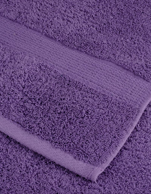 Загрузите изображение в средство просмотра галереи, Prosoape mâini premium SOLUND 4 buc violet 30x30cm 600 gsm
