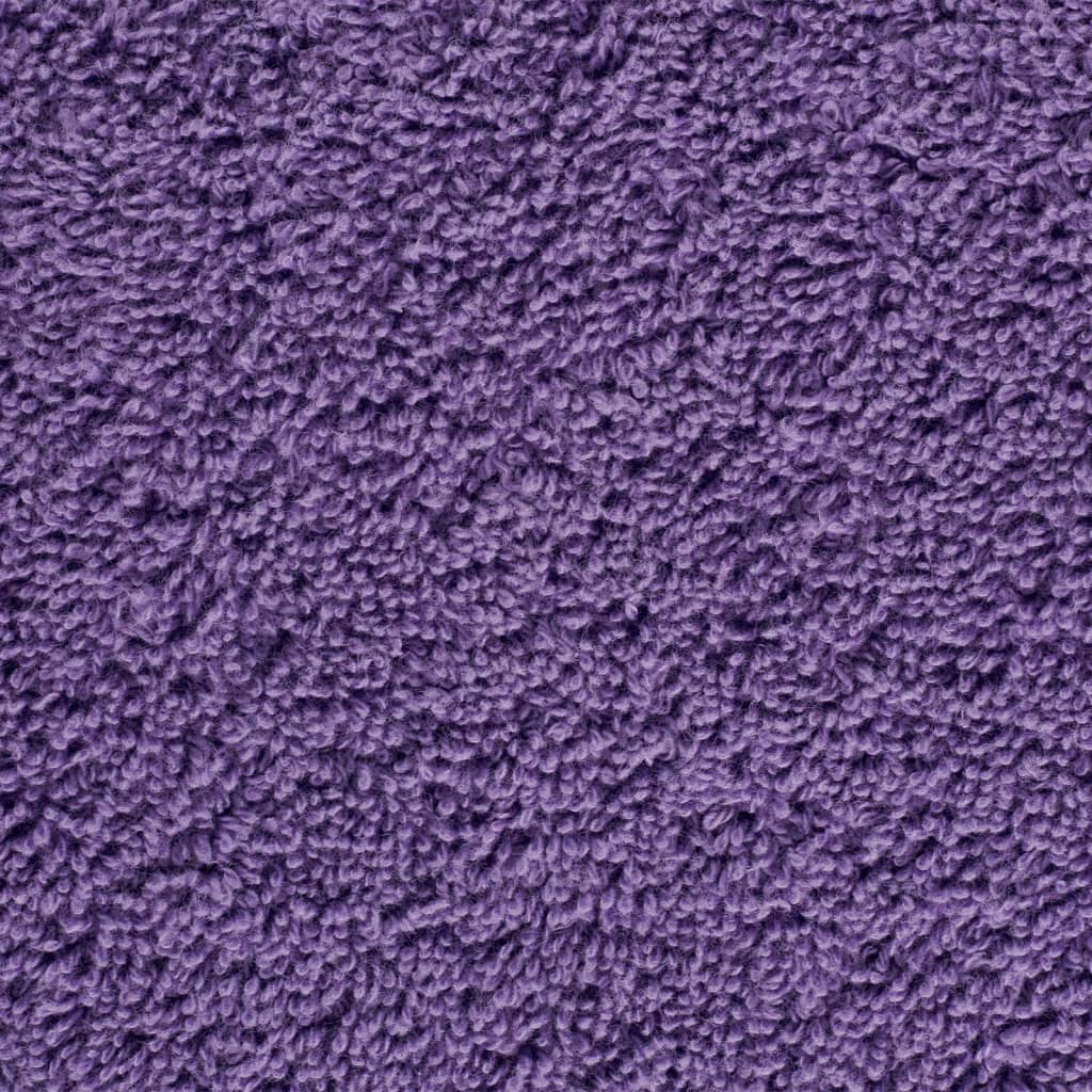 Prosoape premium SOLUND 10 buc. violet 100x200 cm 600 gsm