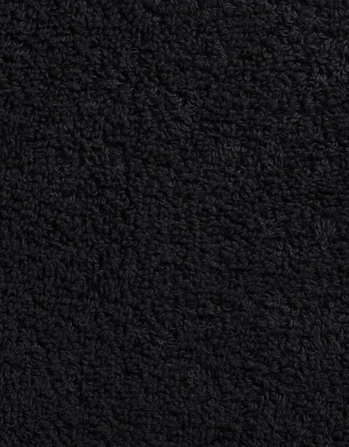 Загрузите изображение в средство просмотра галереи, Prosoape mâini premium SOLUND 4 buc negru 30x30 cm 600 gsm
