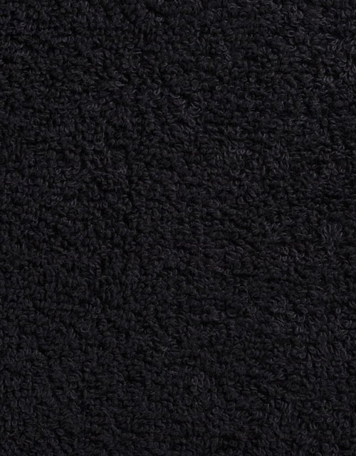 Загрузите изображение в средство просмотра галереи, Prosoape mâini premium SOLUND 10 buc negru 30x30 cm 600 gsm
