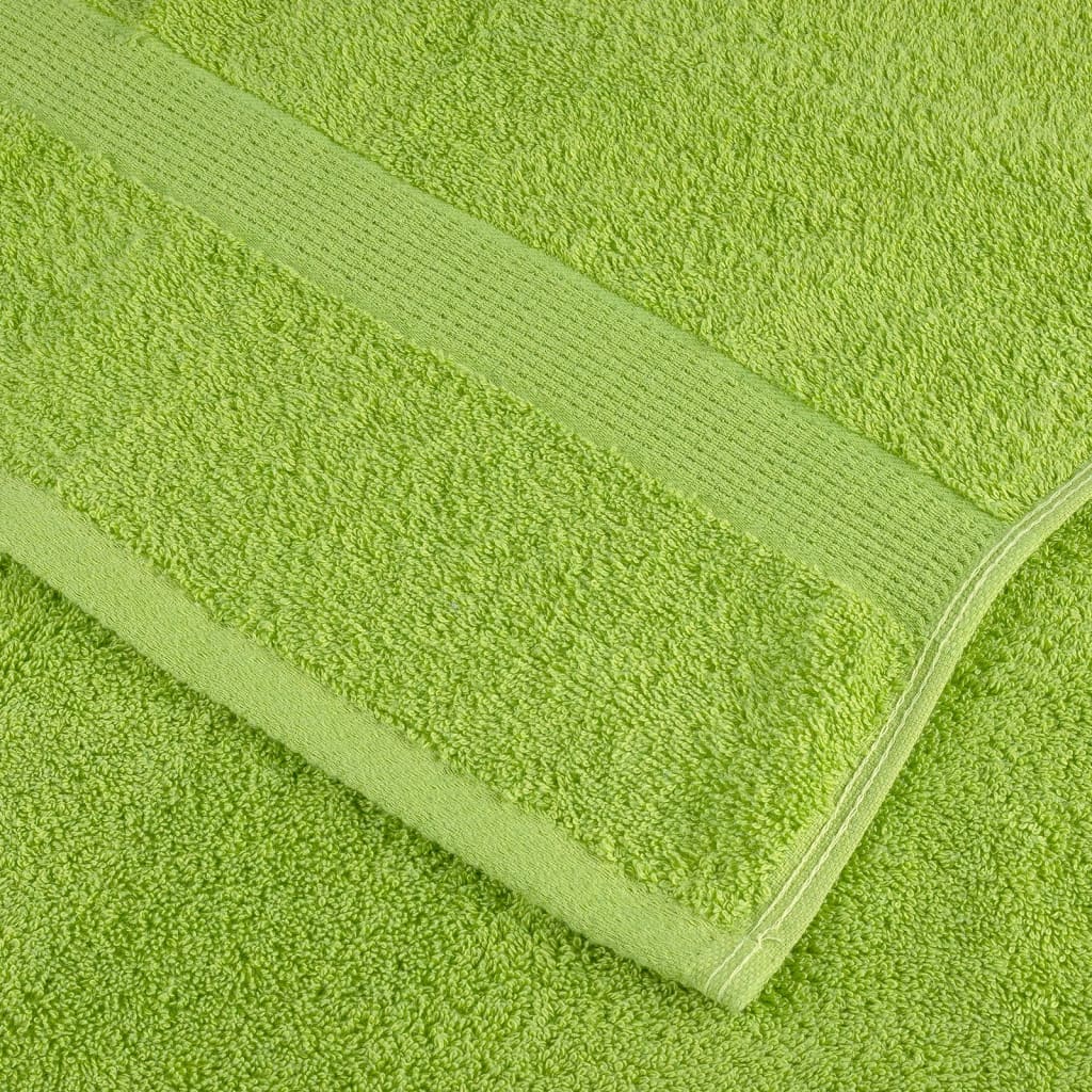 Prosoape mâini premium SOLUND 2 buc verde 30x30 cm 600 gsm