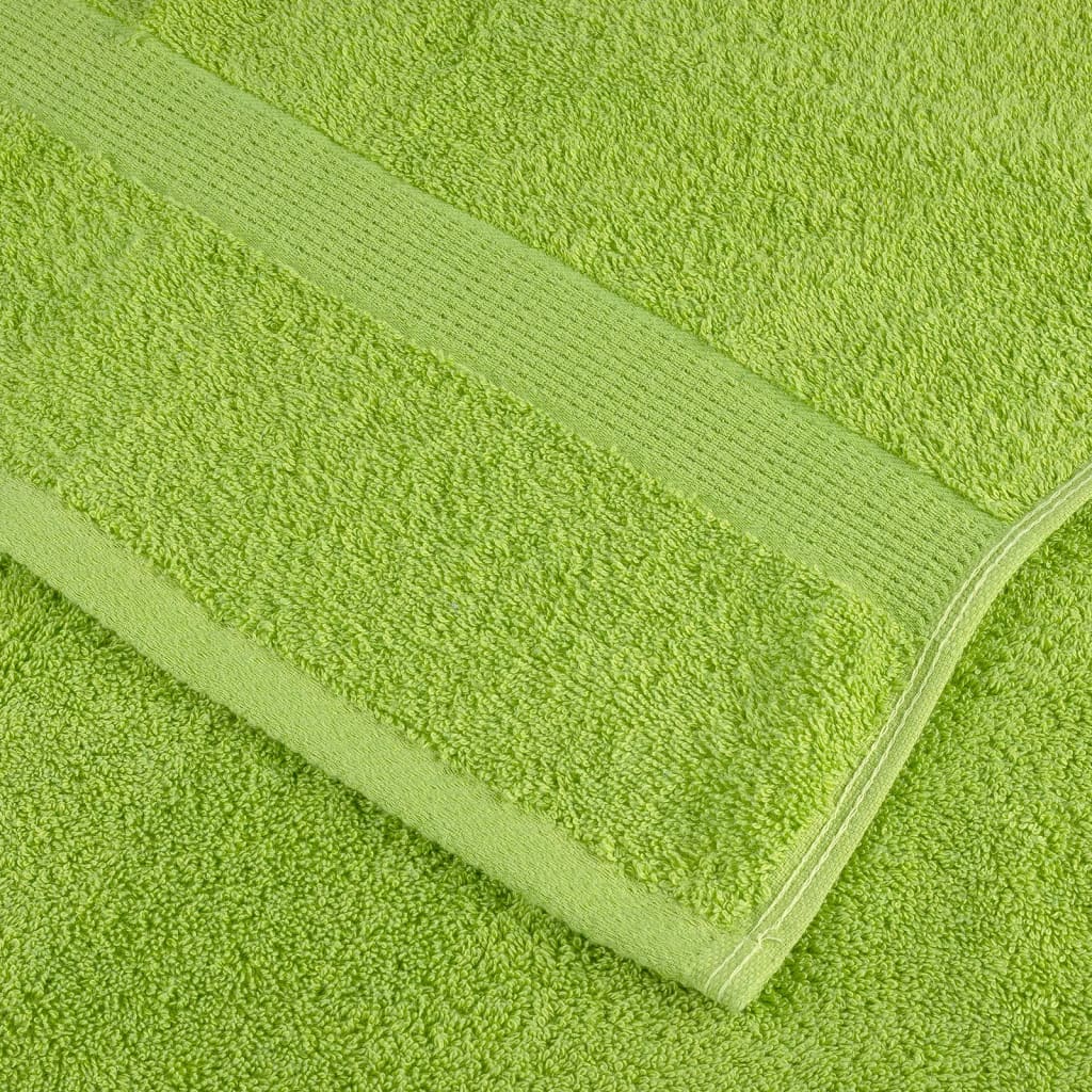 Prosoape oaspeți premium SOLUND 4 buc. verde 30x50 cm 600 gsm