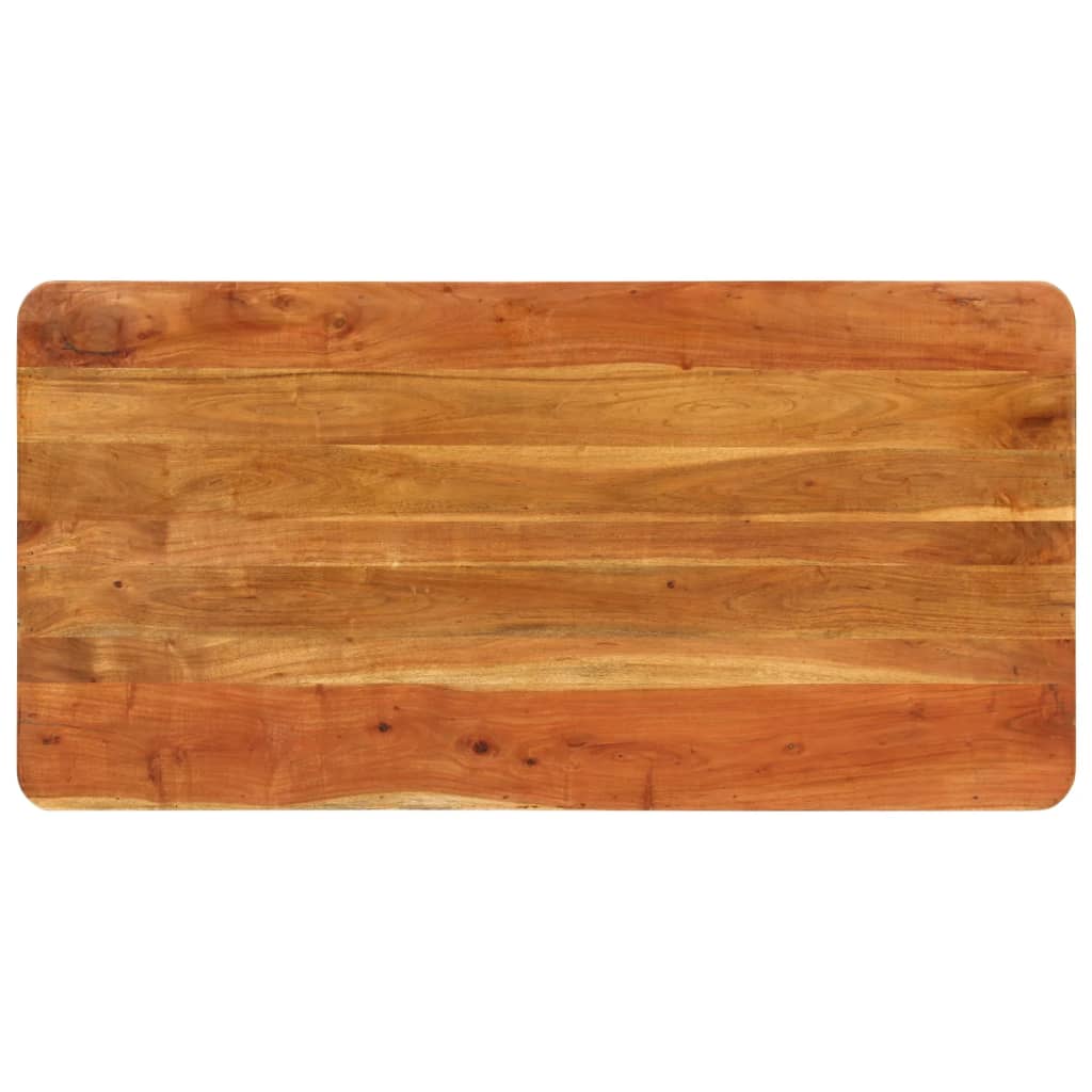 Masă de bucătărie, 110x55x76 cm, lemn masiv de acacia