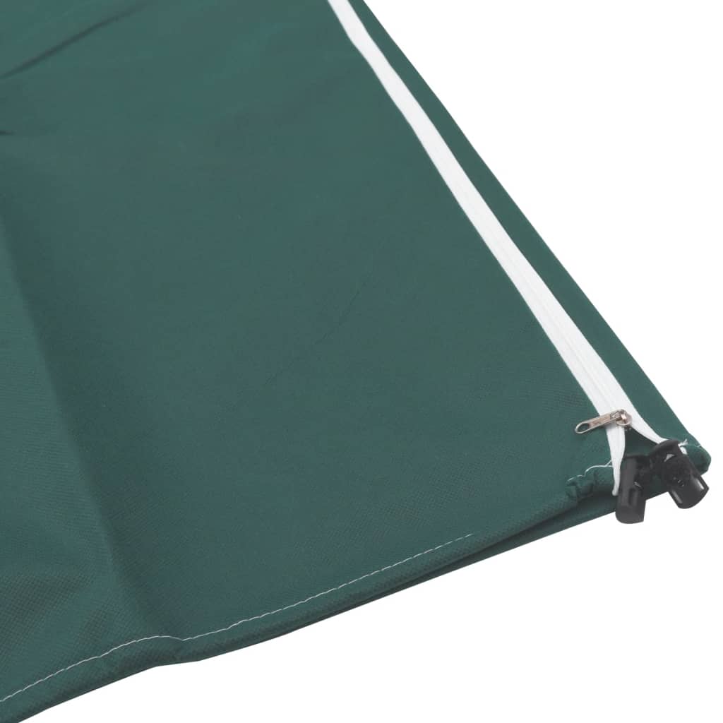 Protecție de fleece plante cu fermoar 2 buc 70 g/m² 1,2x1,8 m