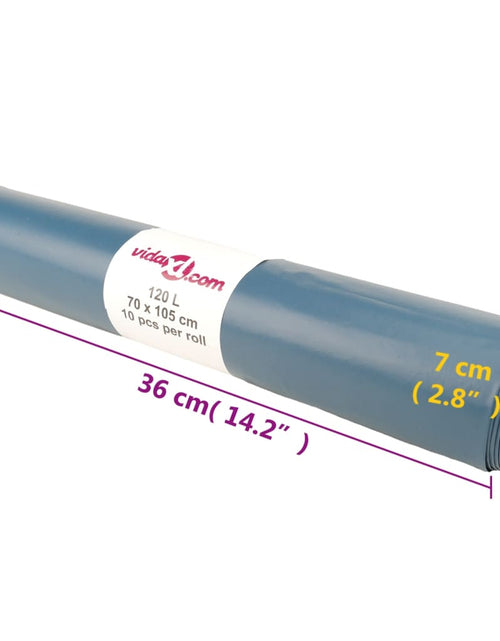 Загрузите изображение в средство просмотра галереи, Saci de gunoi 100 buc. albastru 120 L - Lando
