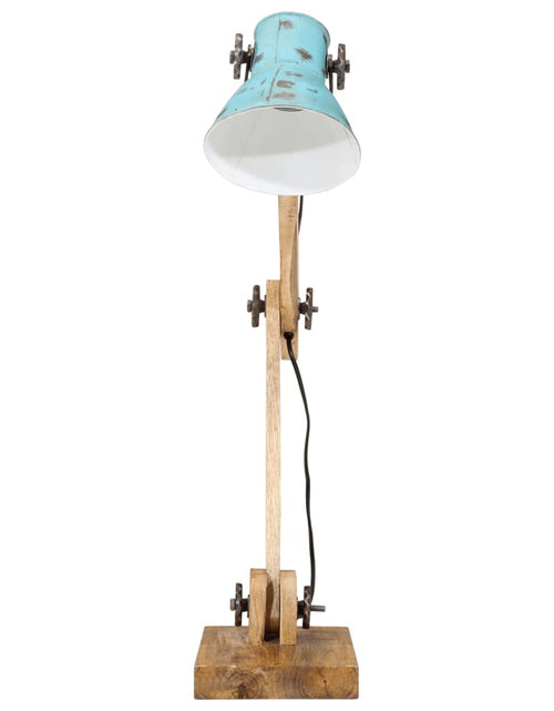 Încărcați imaginea în vizualizatorul Galerie, Lampă de birou 25 W, albastru uzat, 23x18x96 cm, E27
