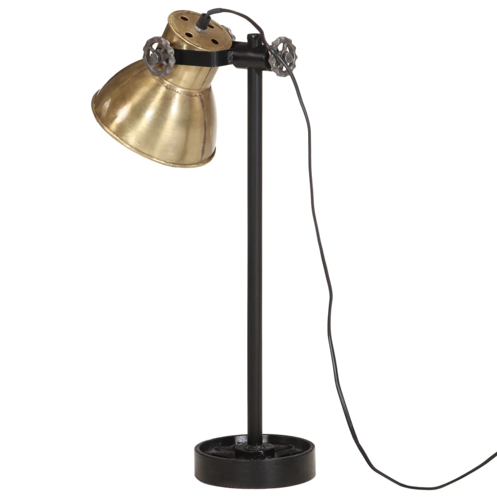Lampă de birou 25 W, alamă antichizată, 15x15x55 cm, E27