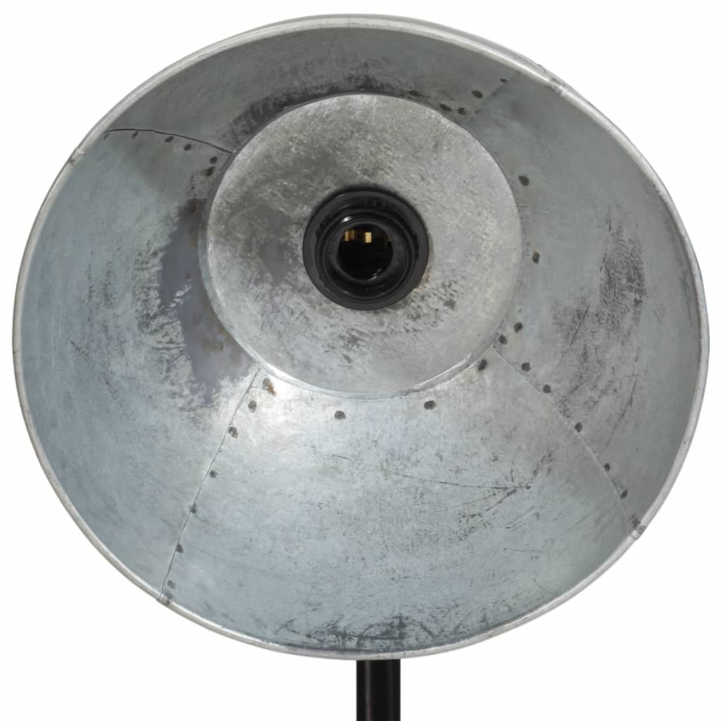 Lampă de podea 25 W, argintiu vintage, 75x75x90-150 cm, E27