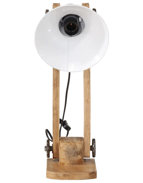 Încărcați imaginea în vizualizatorul Galerie, Lampă de birou, alb, 23x13x52 cm, 25 W, E27
