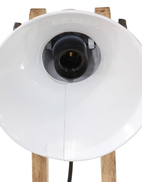 Încărcați imaginea în vizualizatorul Galerie, Lampă de birou, alb, 23x13x52 cm, 25 W, E27
