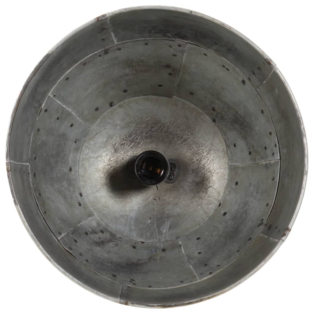 Lampă de tavan 25 W, argintiu vintage, 29x18x85 cm, E27