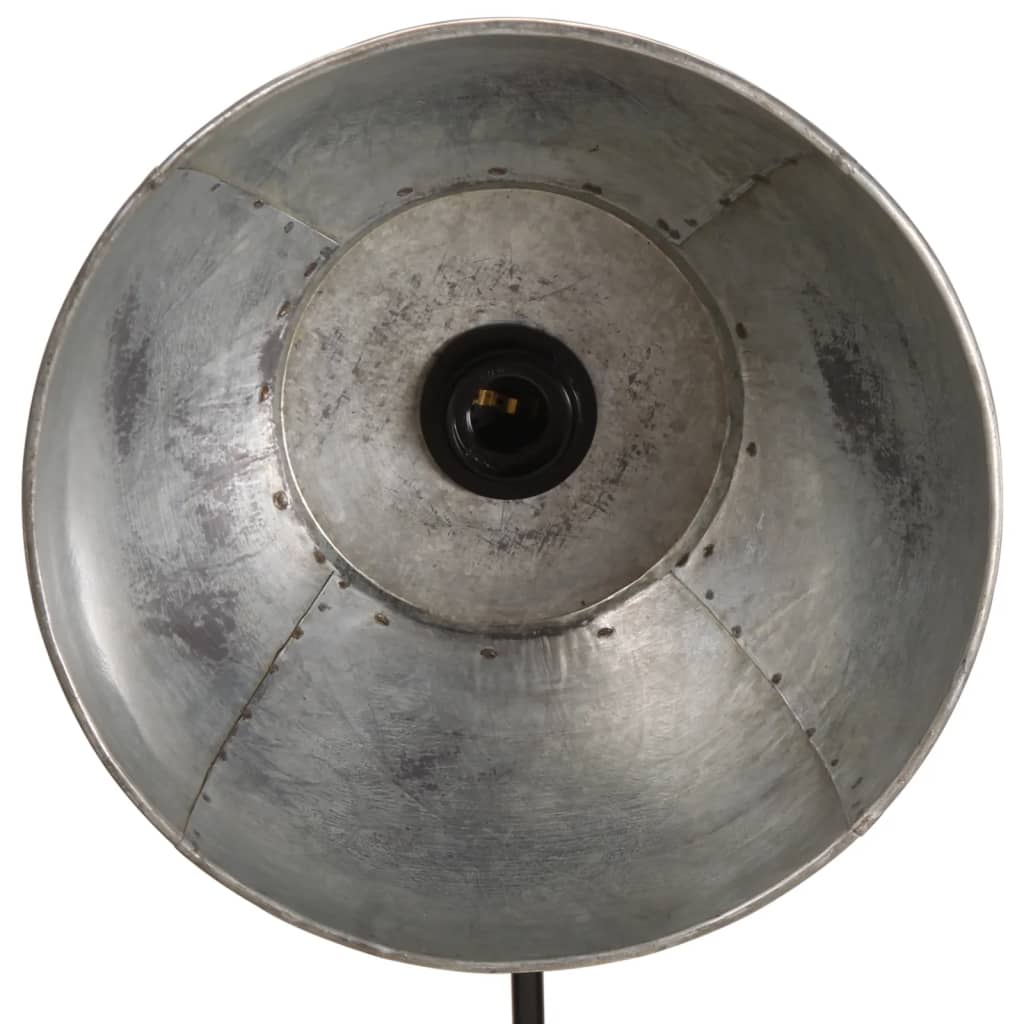 Lampă de podea 25 W, argintiu vintage, 150 cm, E27