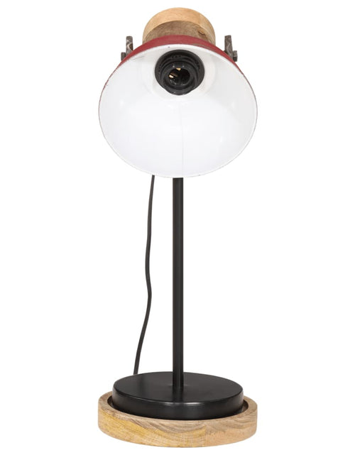 Încărcați imaginea în vizualizatorul Galerie, Lampă de birou 25 W, roșu uzat, 17x17x50 cm, E27
