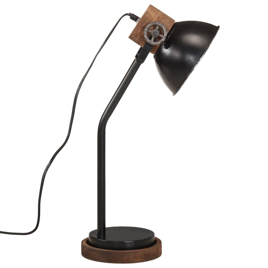 Lampă de birou 25 W, negru, 18x18x60 cm, E27