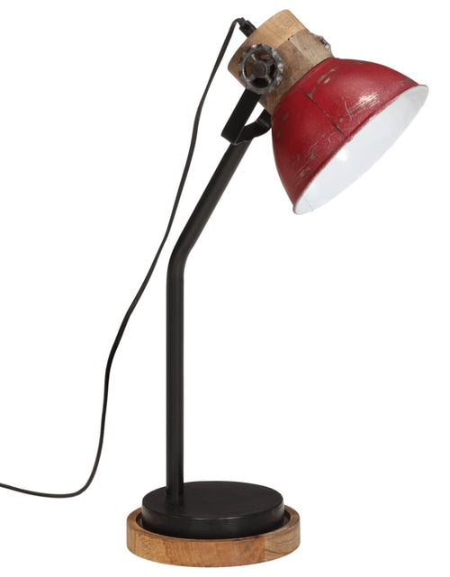 Încărcați imaginea în vizualizatorul Galerie, Lampă de birou 25 W, roșu uzat, 18x18x60 cm, E27
