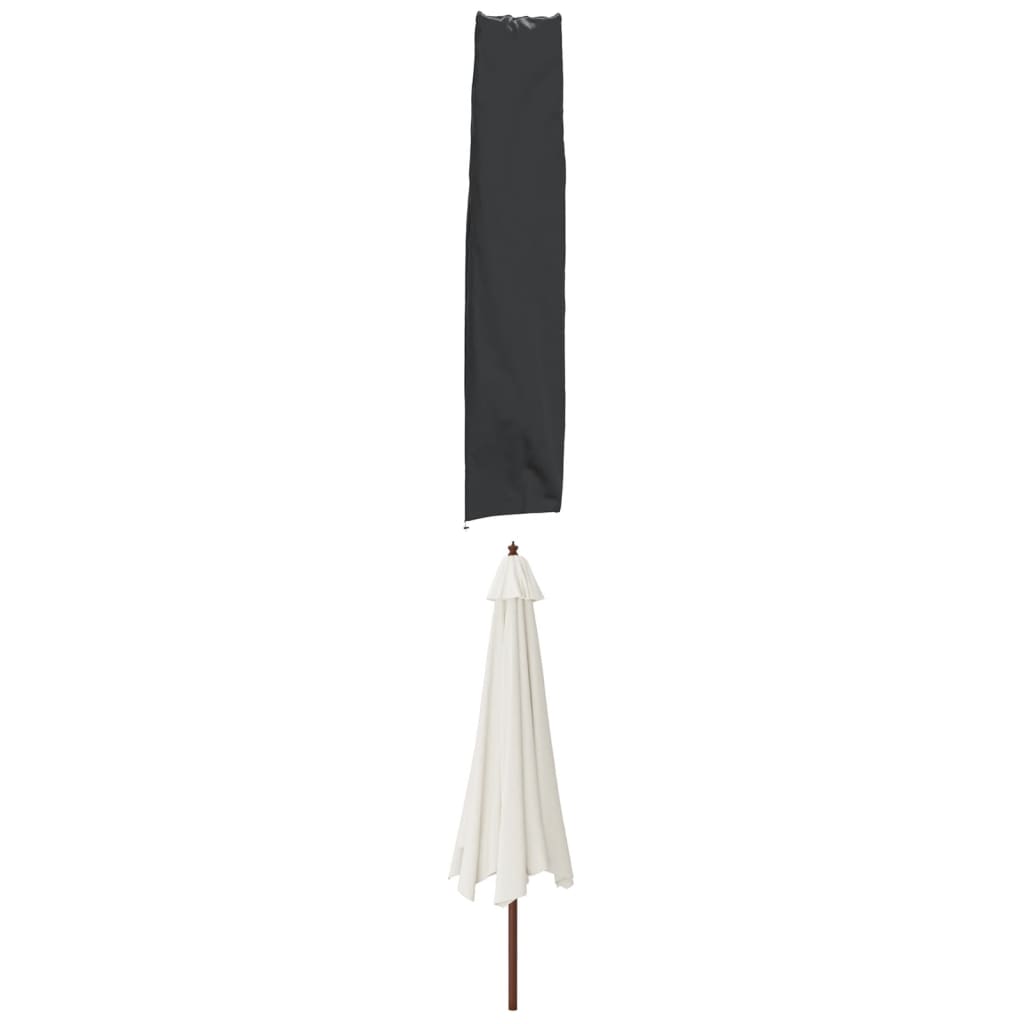 Husă pentru umbrelă de grădină neagră 136x25/23,5cm Oxford 420D