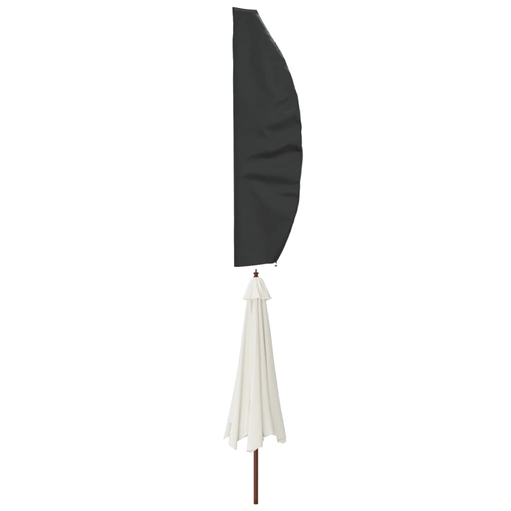 Husă umbrelă de grădină, negru, 280x30/81/45 cm, Oxford 420D