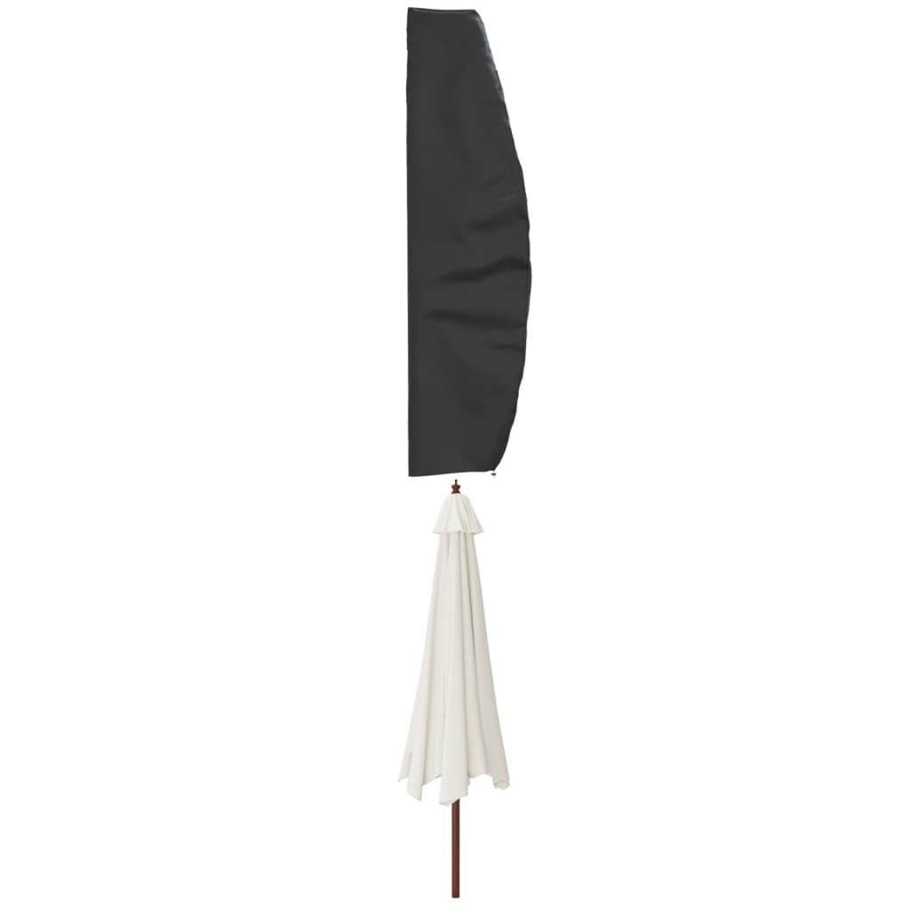 Husă umbrelă de grădină, negru, 265x50/70/40 cm, Oxford 420D